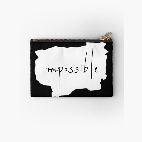 Item preview, IMPOSSIBLE / POSSIBLE / Cool and Funny quotes white piece of paper designed and sold by DRK7DSGN.