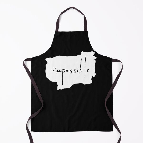 Item preview, IMPOSSIBLE / POSSIBLE / Cool and Funny quotes white piece of paper designed and sold by DRK7DSGN.