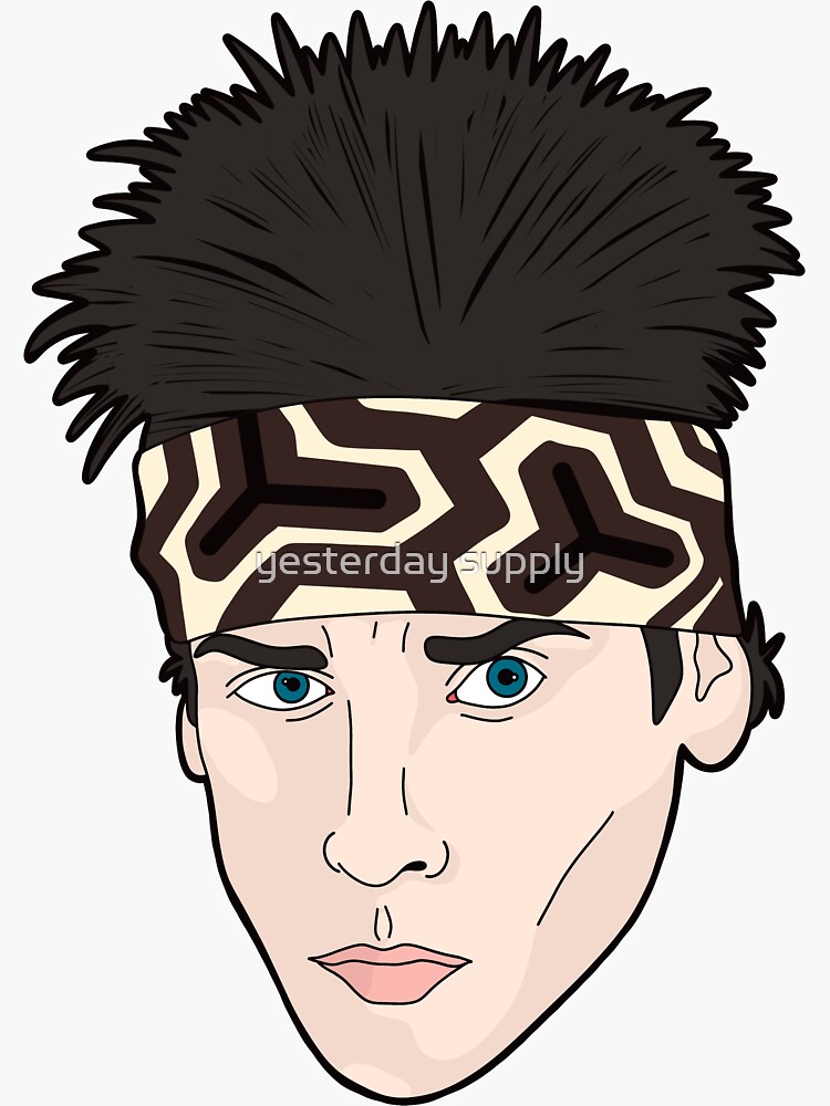 "Zoolander" Sticker for Sale by alexissheahan Redbubble
