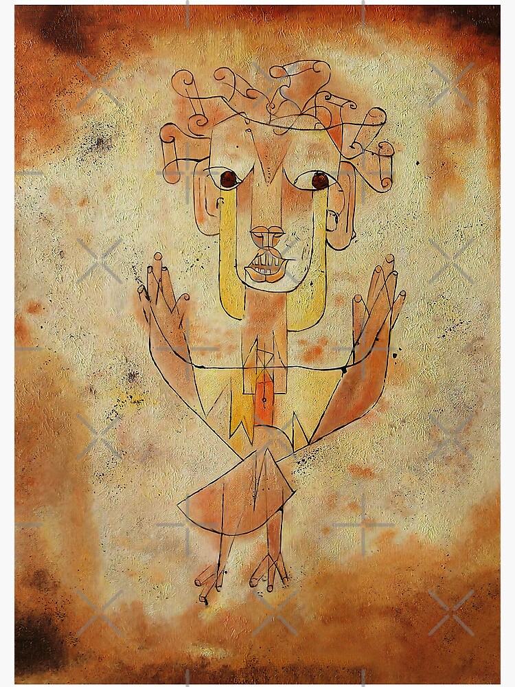 "Paul Klee Angelus Novus , Paul Klee New Angel ,Paul Klee Art Movement ...