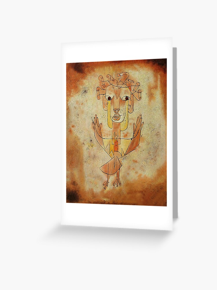 Paul Klee Angelus Novus , Paul Klee New Angel ,Paul Klee art
