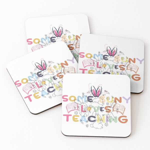 Item preview, some bunny loves teaching designed and sold by EZONEEE.