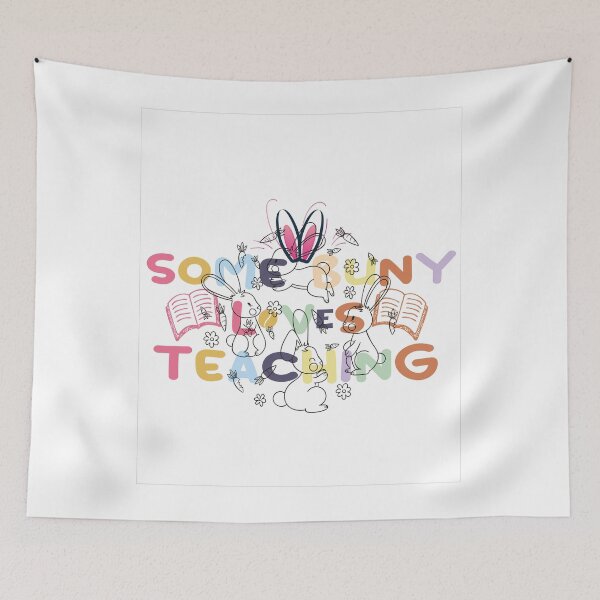 Item preview, some bunny loves teaching designed and sold by EZONEEE.