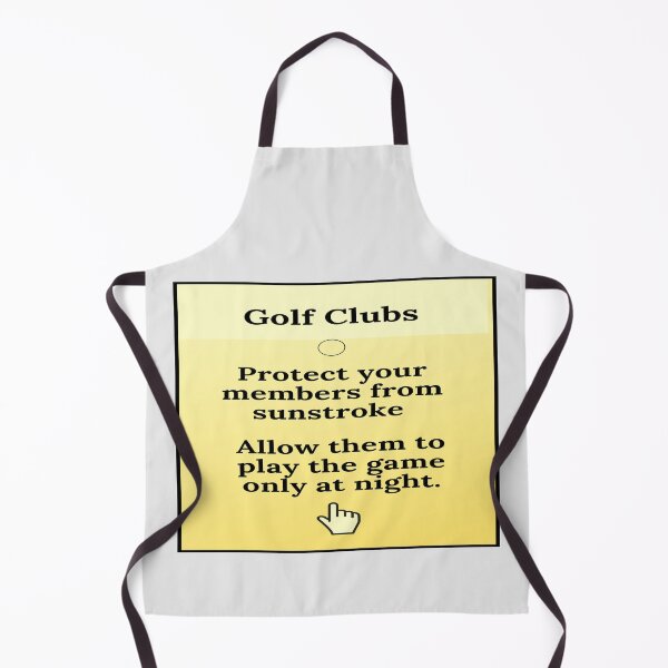 Item preview, golf club advice poster black designed and sold by skoumpourdides.