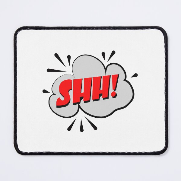 Item preview, shh, shh, shut up, logo, stickers designed and sold by mrelax57700.