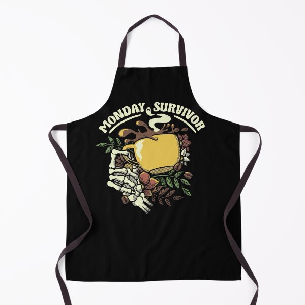 Item preview, Monday Survivor Skeleton Hand Coffee by Tobe Fonseca designed and sold by Tobe Fonseca®.