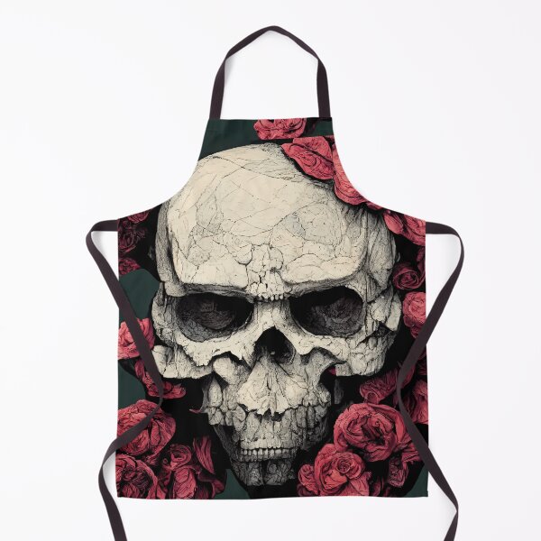 Item preview, winter skull - skulls and roses designed and sold by Chillapy.