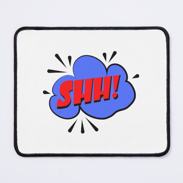 Item preview, shh, shh, shut up, logo, stickers designed and sold by mrelax57700.