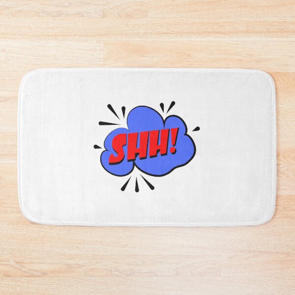 Item preview, shh, shh, shut up, logo, stickers designed and sold by mrelax57700.
