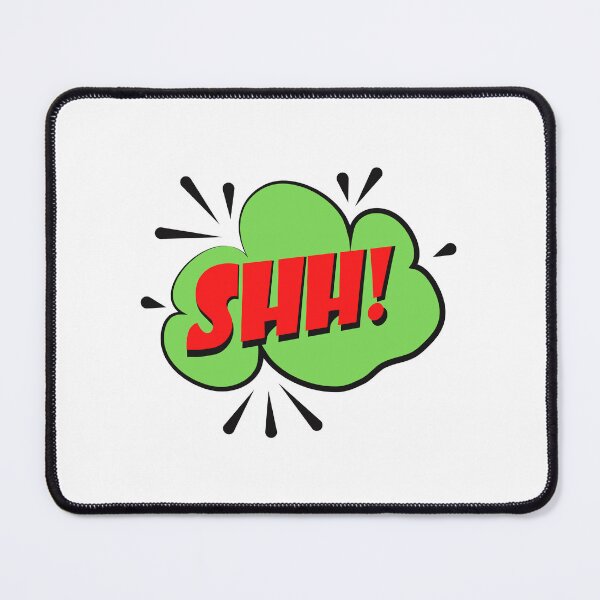 Item preview, shh, shh, shut up, logo, stickers designed and sold by mrelax57700.