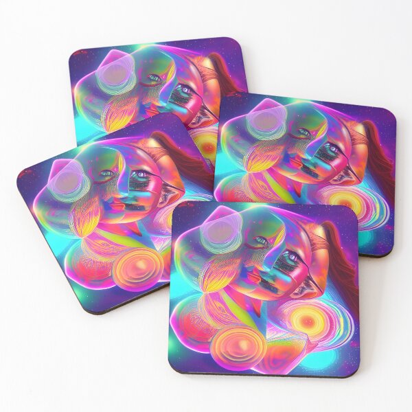 Item preview, In Sweet Harmony 8: Astral Cosmic AI Illustration - A Face designed and sold by Recall-Design.
