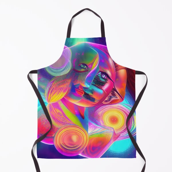 Item preview, In Sweet Harmony 8: Astral Cosmic AI Illustration - A Face designed and sold by Recall-Design.