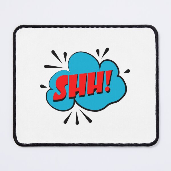 Item preview, shh, shh, shut up, logo, stickers designed and sold by mrelax57700.