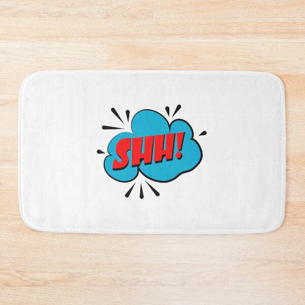 Item preview, shh, shh, shut up, logo, stickers designed and sold by mrelax57700.