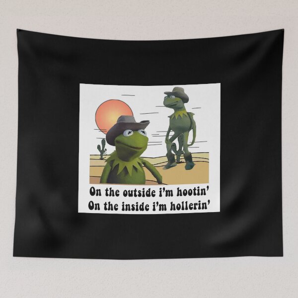 Item preview, On The Outside Im Hootin on The Inside Im Hollerin designed and sold by Big Twelve.