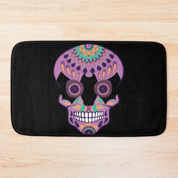Item preview, Colorful Mexican skull Dia de los muertos designed and sold by Anakathrin.