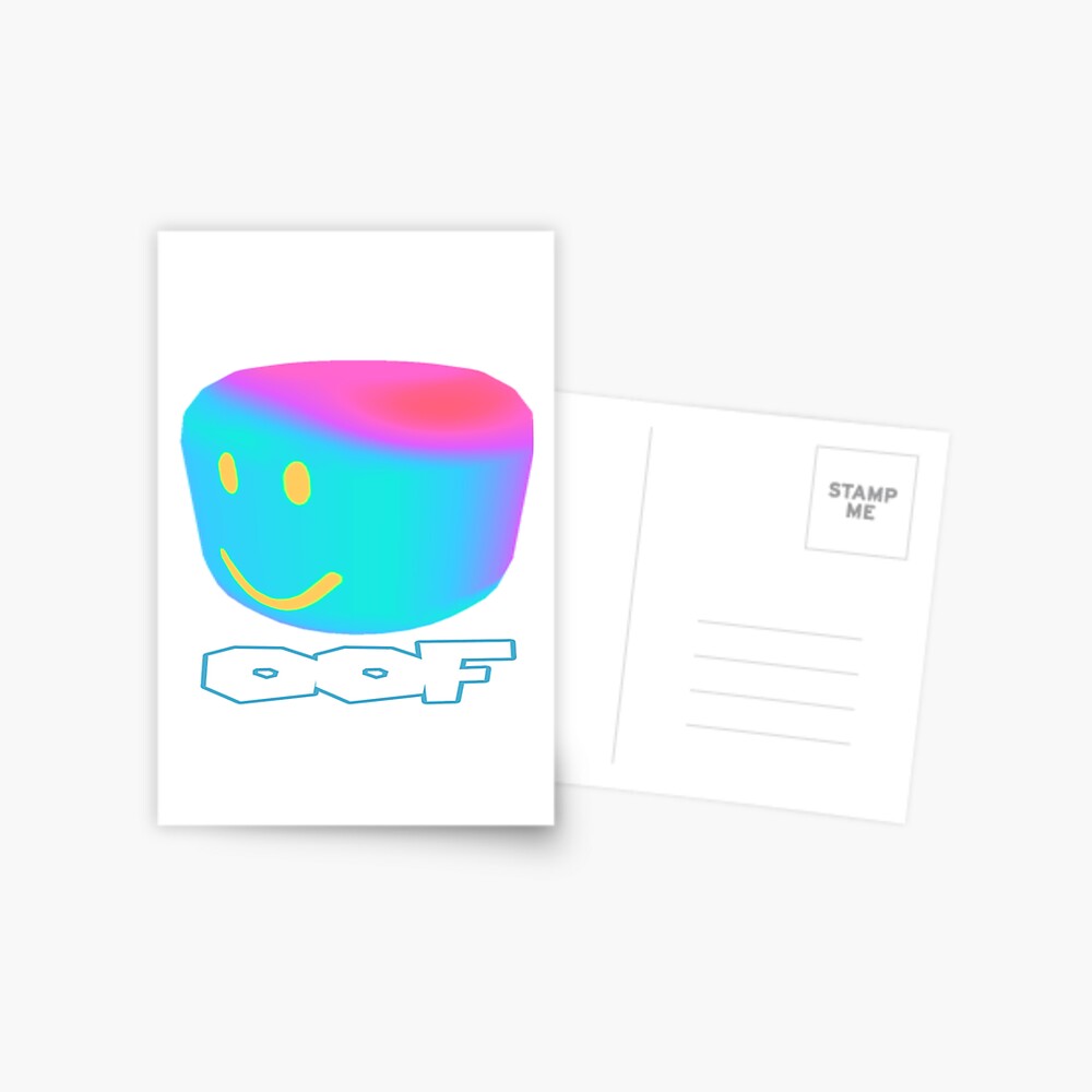 Oof Wave Postcard By Colonelsanders Redbubble - silly alien by roblox this item is not currently for sale