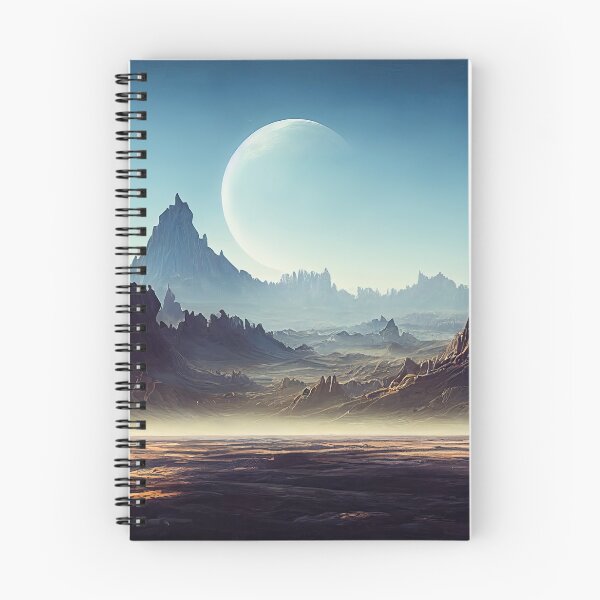 Item preview, Alien planet fantasy landscape designed and sold by mrlongfield.