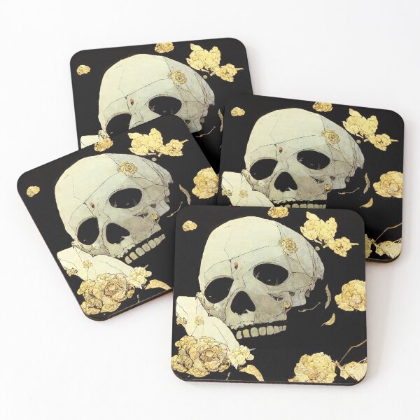 Item preview, winter skull - skulls and roses designed and sold by Chillapy.