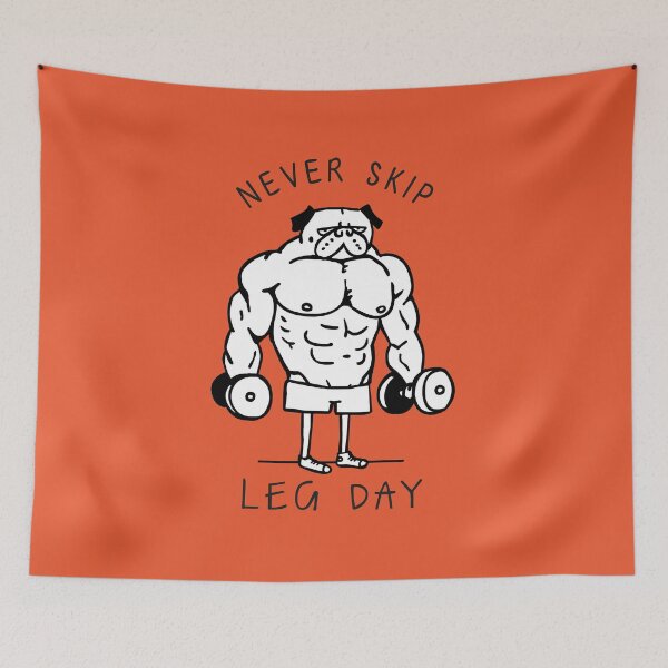 Item preview, Never Skip Legday designed and sold by Huebucket.