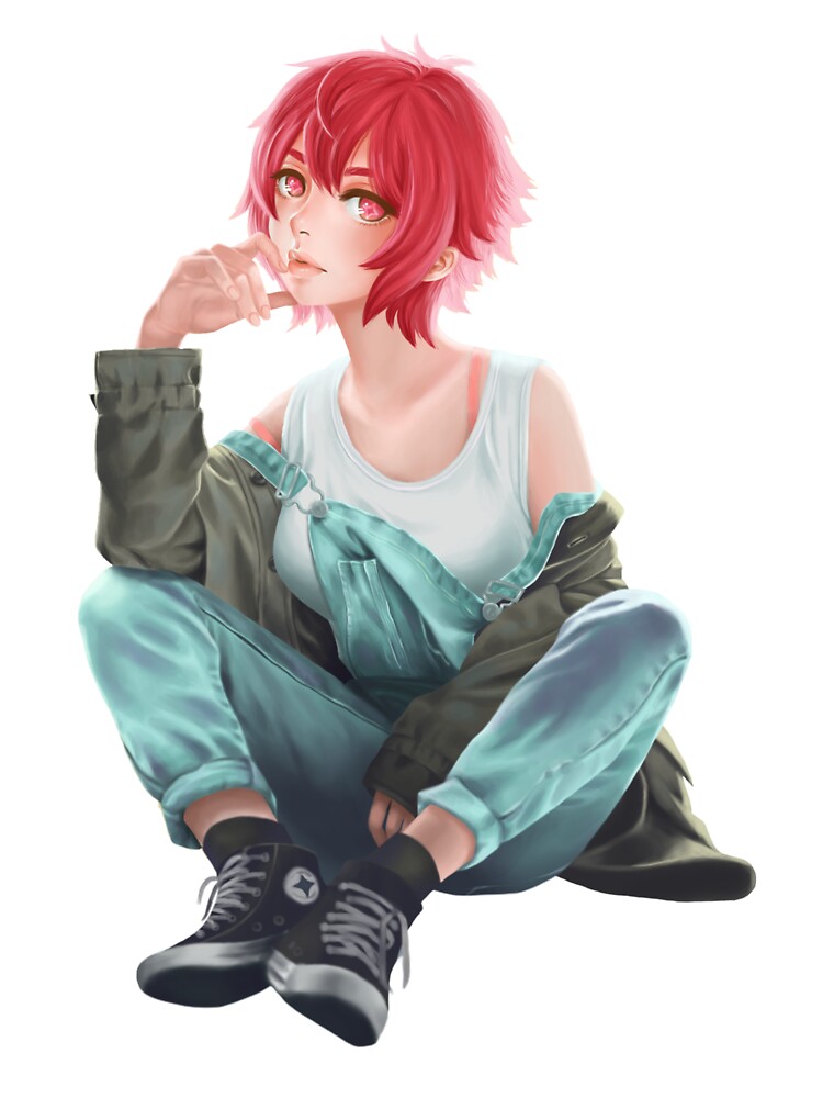 Aesthetic Tomo Chan Wearing Overalls Tomo Chan Wa Onnanoko Tomo