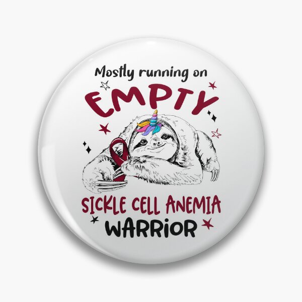 Item preview, Mostly running on Empty Sickle Cell Anemia Warrior designed and sold by ElizabethS809.