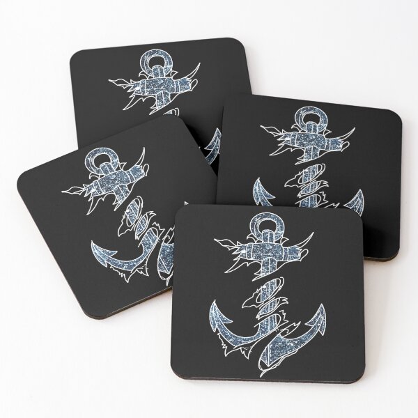 Item preview, Cosmic Anchor - white outline  designed and sold by SilverFantasy.