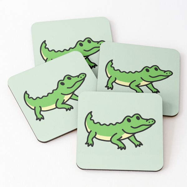 Item preview, Cute Green Aligator designed and sold by zurion.