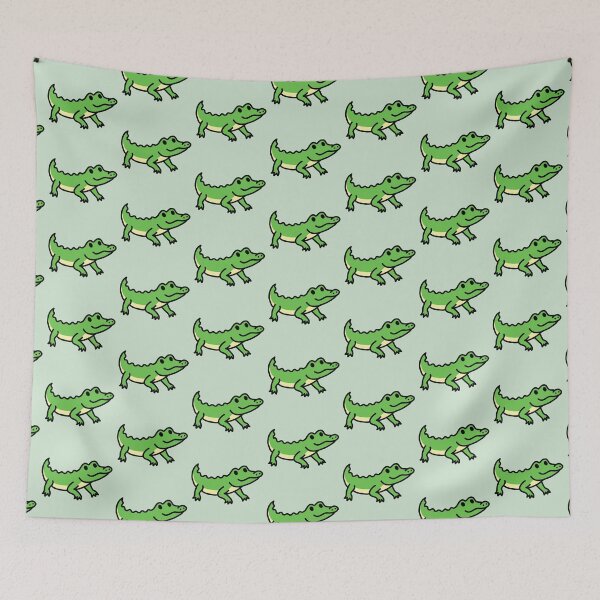 Item preview, Cute Green Aligator designed and sold by zurion.
