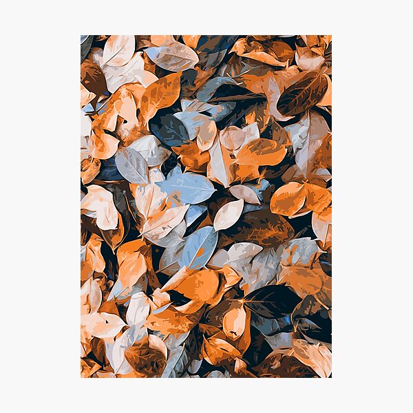 Item preview, Autumnal Foliage Pattern designed and sold by AM FineArtPrints.