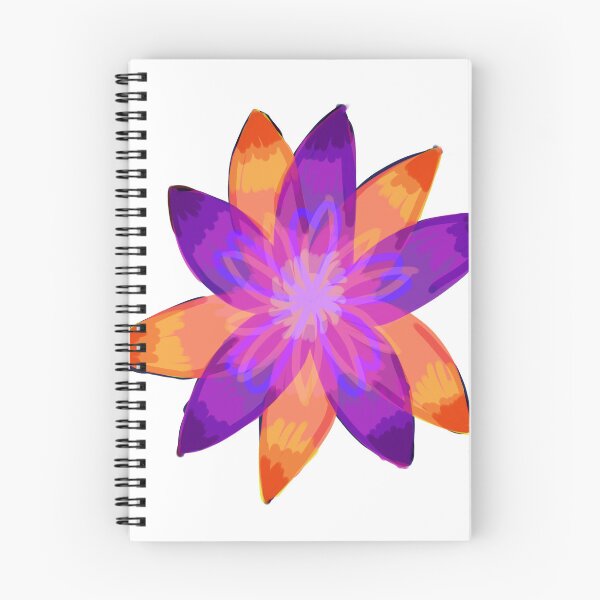 Item preview, Purple and Orange flower designed and sold by Spiritlesswolf.