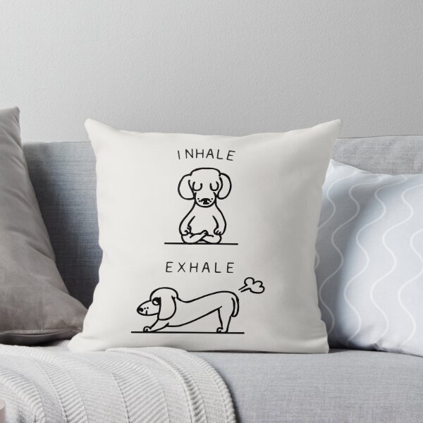 Item preview, Inhale Exhale Dachshund designed and sold by Huebucket.