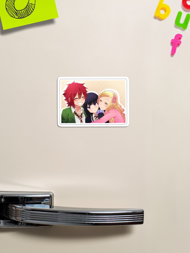 Tomo, Misuzu and Carol, Anime Tomo-chan wa Onnanoko! (Tomo-chan Is a  Girl!) Sticker for Sale by Risumu