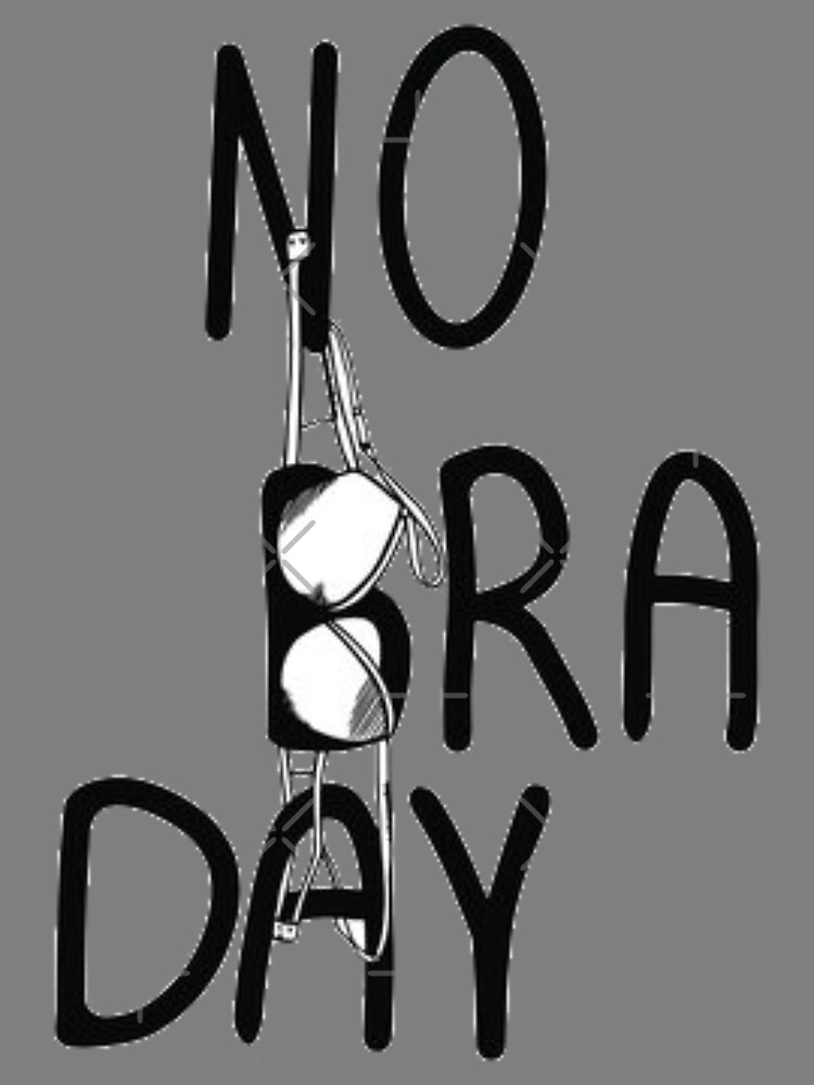 "National No Bra Day" Poster for Sale by vaskebros Redbubble