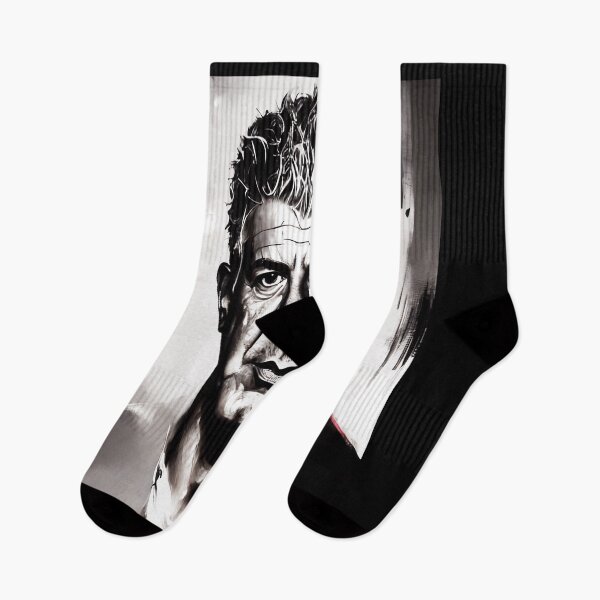 Item preview, Anthony Bourdain - Portrait in Grey designed and sold by Splatter-arts.