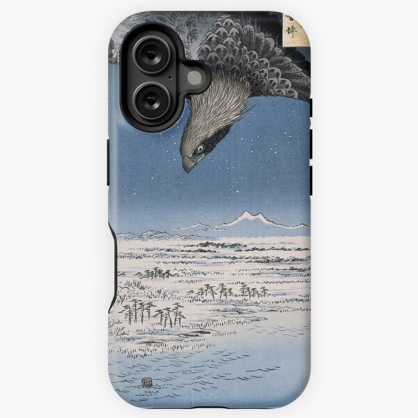 Item preview, Utagawa Hiroshige Japanese Woodblock Eagle Print designed and sold by Vintage Wall Art.