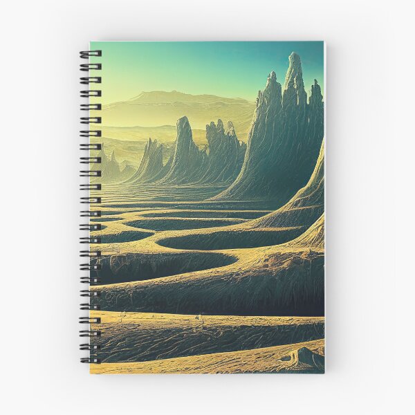 Item preview, Alien planet fantasy landscape designed and sold by mrlongfield.