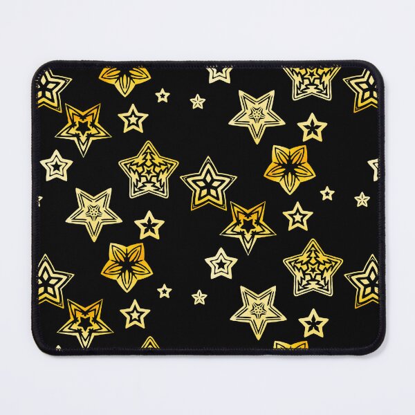 Item preview, Golden Winter Stars designed and sold by MMMSdesigns.