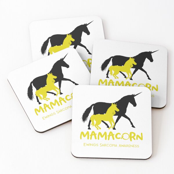 Item preview, Ewings Sarcoma Awareness Mama Unicorn Mamacorn Support Ewings Sarcoma Warrior  designed and sold by RunningShop.
