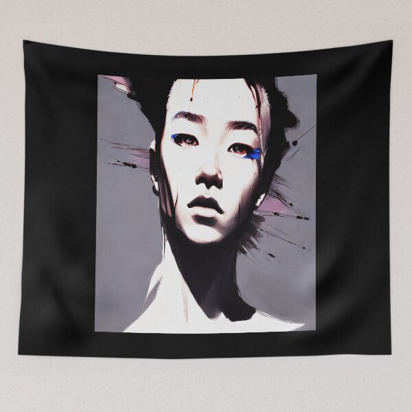Item preview, Rina Sawayama Portrait  designed and sold by Splatter-arts.