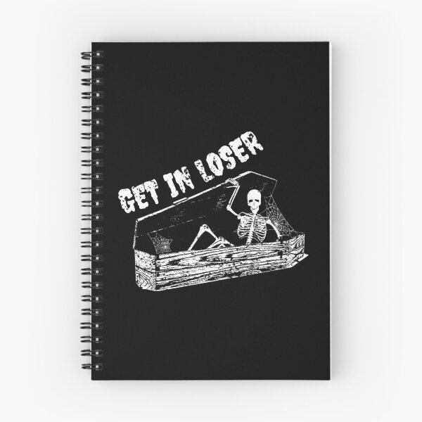 Artikelvorschau, Halloween Get In Loser Skelton Sarg Distressed Style entworfen und verkauft von NewTorch.