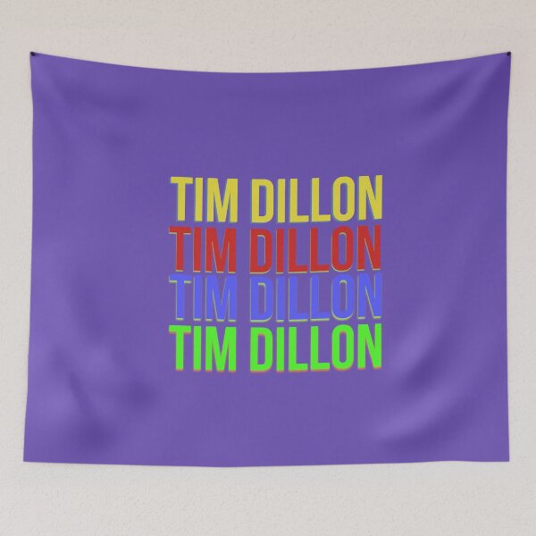 Item preview, Tim Dillon, letters colorful  designed and sold by CraktmanShop.