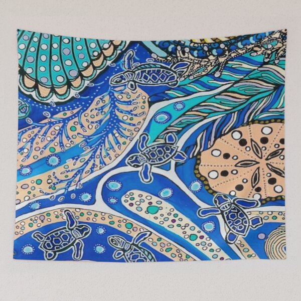 Item preview, Turtles in the sand designed and sold by Tracey  Bartlett.