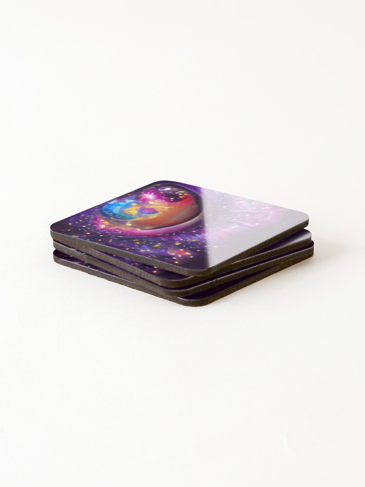 Thumbnail 4 of 5, Coasters (Set of 4), Celestial Eye designed and sold by RockingPandS.