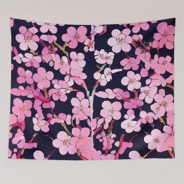 Item preview, Cherry Blossom Print designed and sold by ThePurpleMelon.