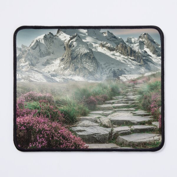 Item preview, Abstract Forest Mountain designed and sold by deepartbytom.