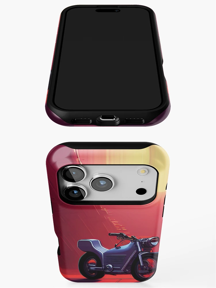 Thumbnail 3 of 4, iPhone Case, Bike Waiting For A Rider designed and sold by RockingPandS.