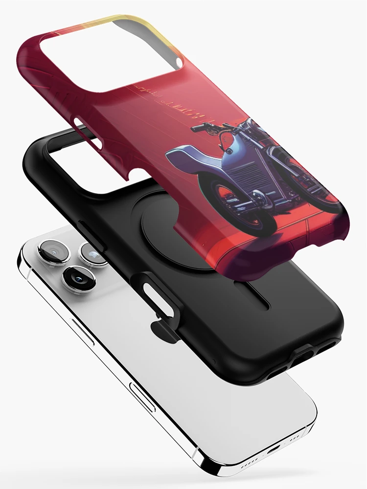 Thumbnail 2 of 4, iPhone Case, Bike Waiting For A Rider designed and sold by RockingPandS.