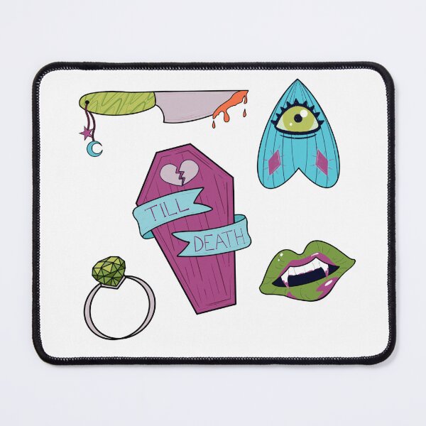 Item preview, chicle gotico designed and sold by Cute Curations.