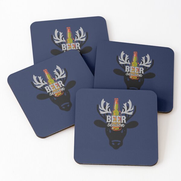 Item preview, Beer Season Deer Head designed and sold by LanaDevon.
